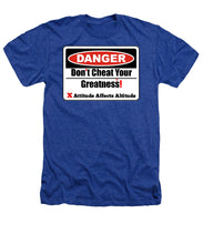 Load image into Gallery viewer, Warning Dangerous  - Heathers T-Shirt
