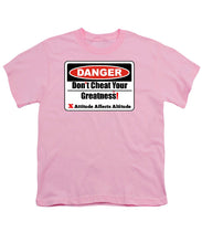 Load image into Gallery viewer, Warning Dangerous  - Youth T-Shirt
