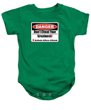 Load image into Gallery viewer, Warning Dangerous  - Baby Onesie
