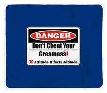 Load image into Gallery viewer, Warning Dangerous  - Blanket
