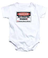 Load image into Gallery viewer, Warning Dangerous  - Baby Onesie
