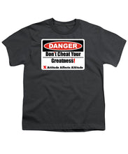Load image into Gallery viewer, Warning Dangerous  - Youth T-Shirt
