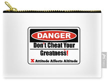 Load image into Gallery viewer, Warning Dangerous  - Carry-All Pouch
