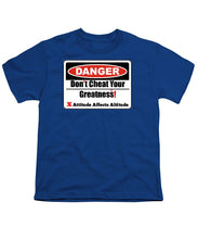 Load image into Gallery viewer, Warning Dangerous  - Youth T-Shirt
