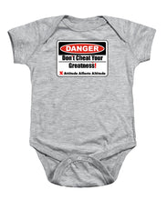 Load image into Gallery viewer, Warning Dangerous  - Baby Onesie
