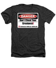 Load image into Gallery viewer, Warning Dangerous  - Heathers T-Shirt
