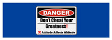 Load image into Gallery viewer, Warning Dangerous  - Yoga Mat
