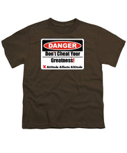 Load image into Gallery viewer, Warning Dangerous  - Youth T-Shirt
