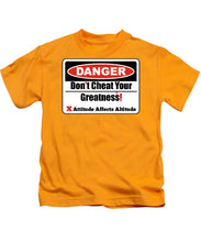 Load image into Gallery viewer, Warning Dangerous  - Kids T-Shirt

