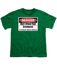 Load image into Gallery viewer, Warning Dangerous  - Youth T-Shirt
