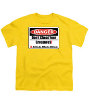 Load image into Gallery viewer, Warning Dangerous  - Youth T-Shirt
