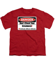Load image into Gallery viewer, Warning Dangerous  - Youth T-Shirt
