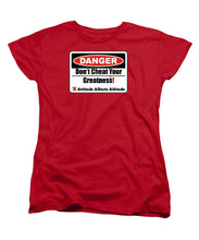 Load image into Gallery viewer, Warning Dangerous  - Women's T-Shirt (Standard Fit)

