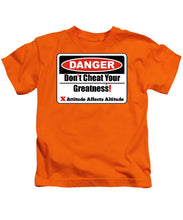 Load image into Gallery viewer, Warning Dangerous  - Kids T-Shirt

