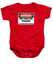Load image into Gallery viewer, Warning Dangerous  - Baby Onesie

