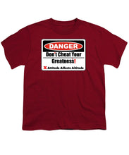 Load image into Gallery viewer, Warning Dangerous  - Youth T-Shirt
