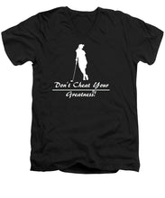 Load image into Gallery viewer, Women's Golfer - Men's V-Neck T-Shirt
