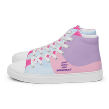 Load image into Gallery viewer, Women’s high top canvas shoes
