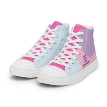 Load image into Gallery viewer, Women’s high top canvas shoes
