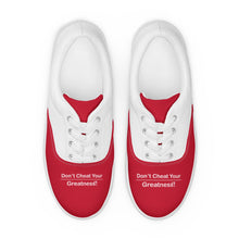 Load image into Gallery viewer, Women’s lace-up canvas shoes
