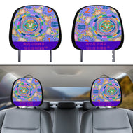 Korean Car Headrest Covers