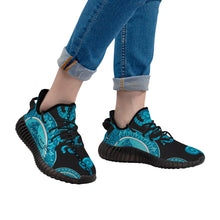 Load image into Gallery viewer, Breathable Mesh Knit Sneaker - Black
