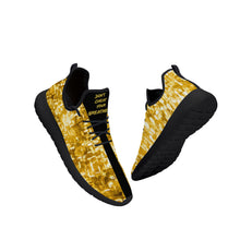 Load image into Gallery viewer, Lightweight Mesh Knit Sneaker - Black
