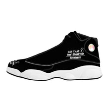Load image into Gallery viewer, Get That Bag, Basketball Shoes - Black &amp;White
