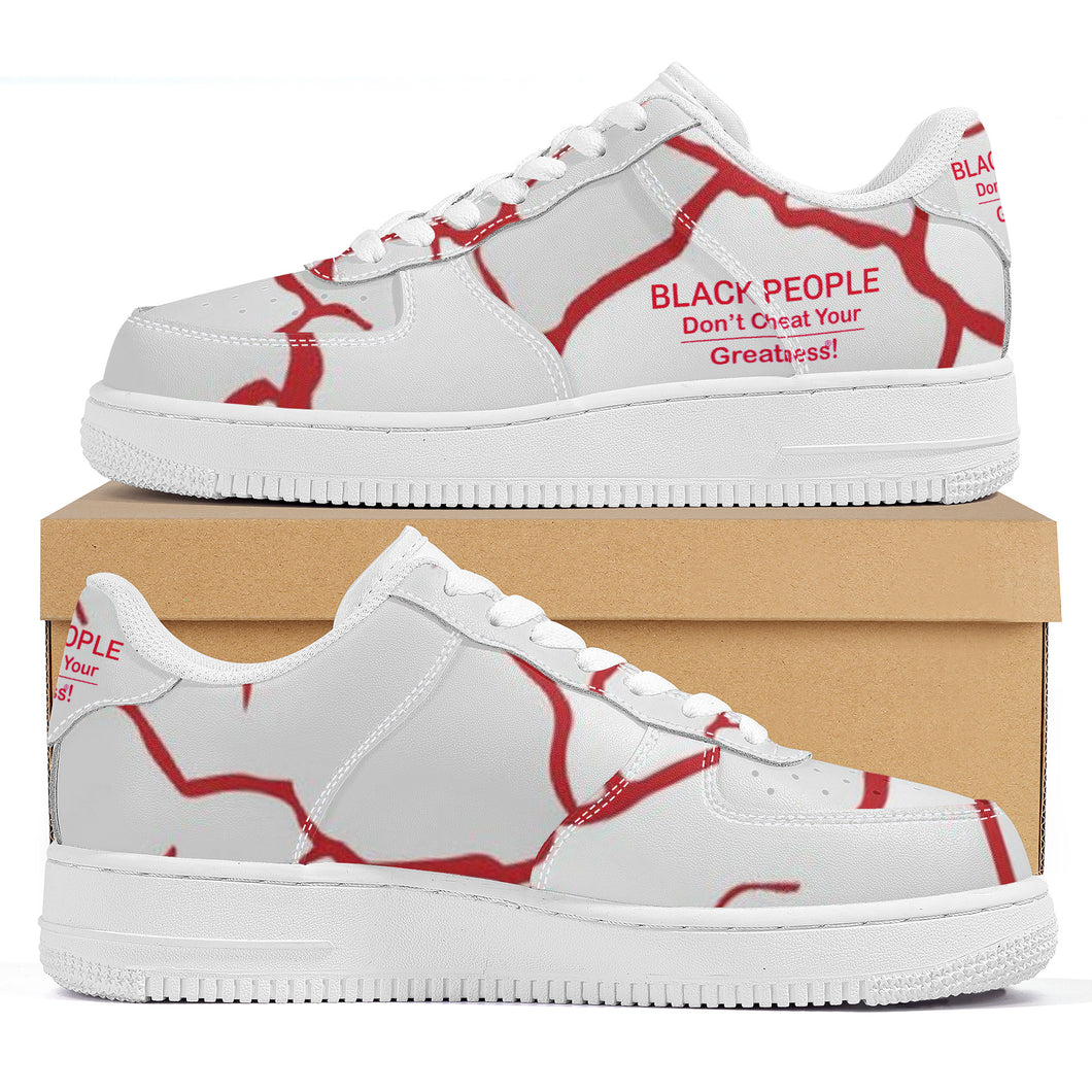 Black People Unisex Sneaker